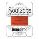 Beadsmith Rayon soutache koord 3mm - Saffron